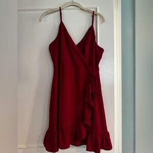 Altar'd State Burgundy Dress